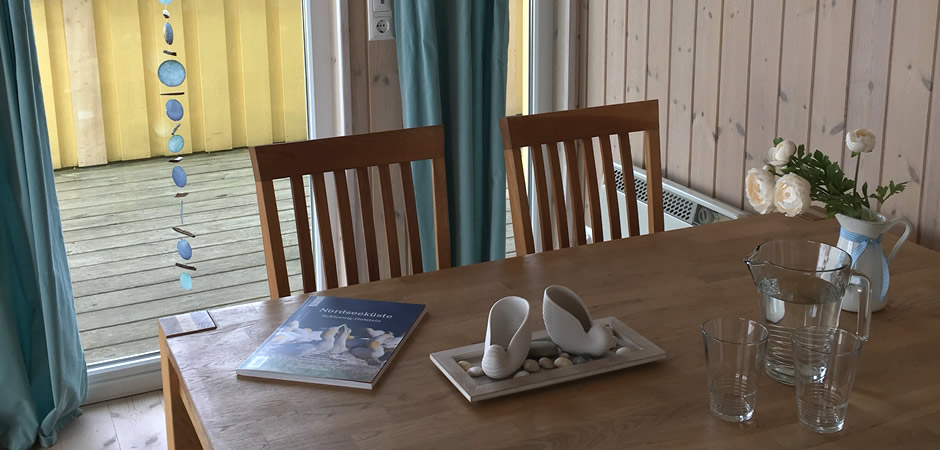 Ausstattung des 4-Sterne-Ferienhauses (DTV)